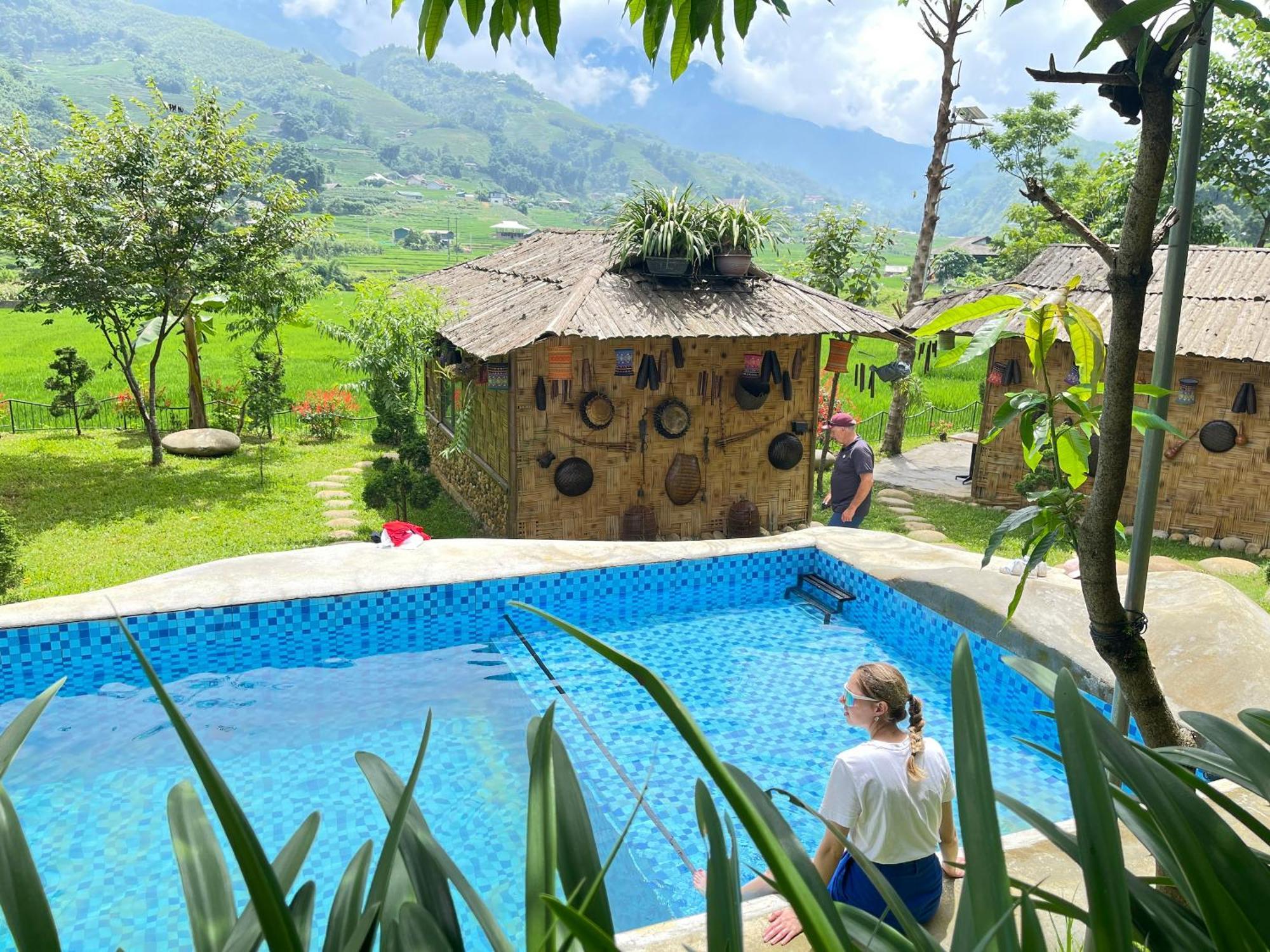 Sapa Bamboo Eco Casa de hóspedes Exterior foto